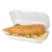 Pojemnik styropianowy LunchBox HB-10 biały - 250 szt./opak.
 2