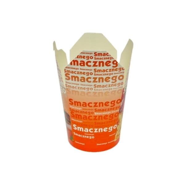 Pojemnik kebab box 750 ml Smacznego - 50 szt./opak. 4