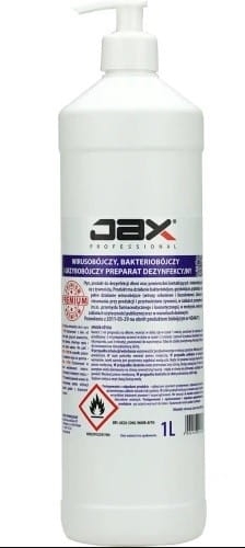 Preparat dezynfekcyjny, wirusobójczy, bakteriobójczy, grzybobójczy z pompką - 1000 ml