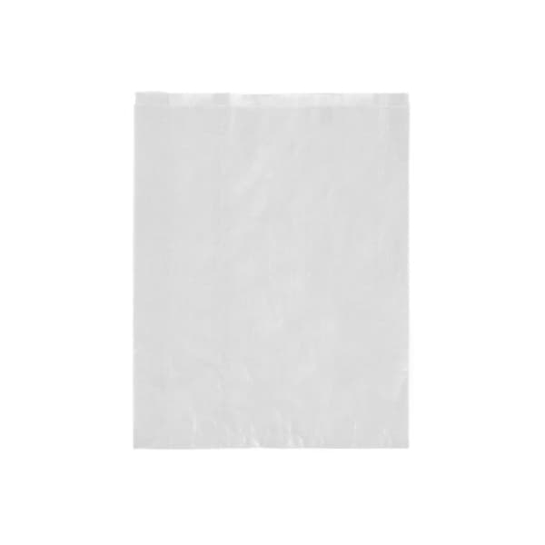 Torebka papierowa fałdowa biała 28 x 6 x 37 cm  - 1000 szt./karton