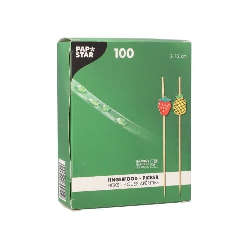 FINGERFOOD Patyczki bambusowe Fruit 12 cm - 100 szt./opak. 2