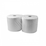 Ręcznik 2 warstwowy celuloza, biały 200 mb, H-24,6 cm - 2 rolki/opak.