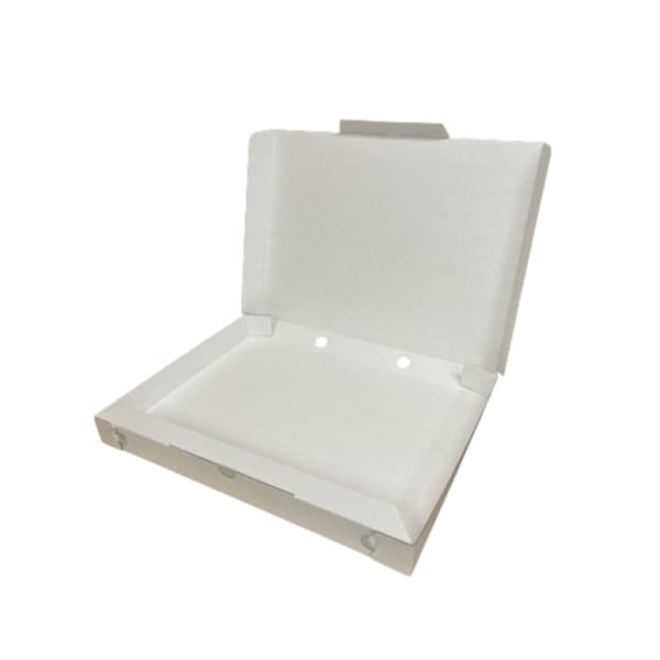 Pudełko papierowe PINSA 30 x 40 x 4 cm, biały - 100 szt./opak 2