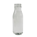 Butelka plastikowa 250 ml okrągła  - 100 szt./kart.