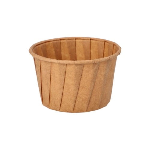 Pojemnik dressingowy, degustacyjny 90 ml, brązowy - 100 szt./opak