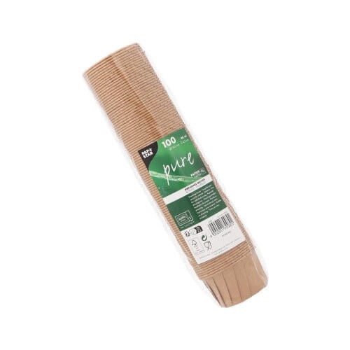 Pojemnik dressingowy, degustacyjny 90 ml, brązowy - 100 szt./opak 2