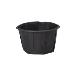 Pojemnik dressingowy, degustacyjny 50 ml, czarny - 250 szt./opak