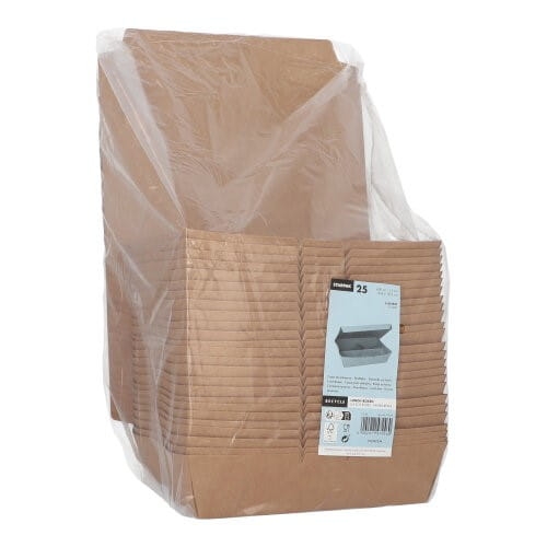 Pojemnik papierowy na lunch 3 komorowy, 600 ml - 25 szt./opak 2