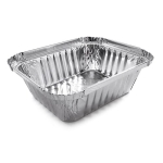 Foremka aluminiowa typ R28L/R46 - 14,5 x 12 x 4 cm - 470 ml- 100 szt./opak.