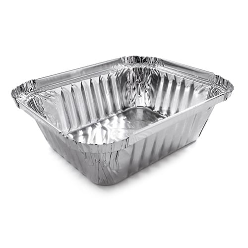 Foremka aluminiowa typ R28L/R46 - 14,5 x 12 x 4 cm - 470 ml- 100 szt./opak.