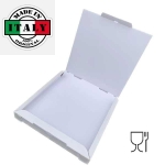 Karton na pizzę 32 x 32 x 3 cm, biały-biały - 150 szt./opak.