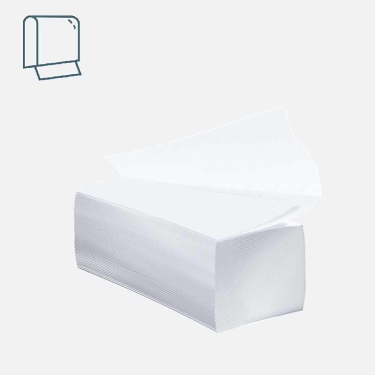 Ręcznik V-fold  25 x 21 cm celuloza 1 w – 4000 szt./karton 2