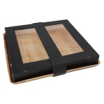 Taca z liści palmowych 33,5 x 33 x 5 cm - 25 szt./opak