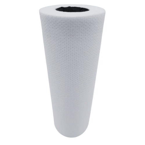 Czyściwo dziurkowane włókninowe BIAŁE – 115 listków/rolka – 42 mb