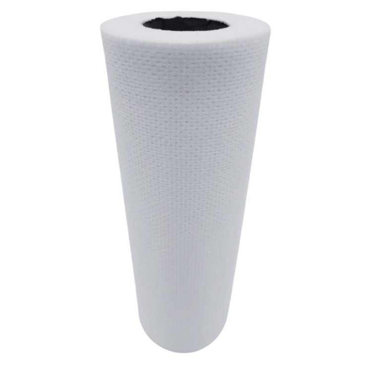 Czyściwo dziurkowane włókninowe BIAŁE – 115 listków/rolka – 42 mb