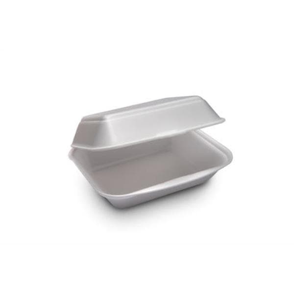 Podwójny Hamburger XPS biały - 500 szt./karton 2