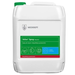 Velox Spray - Preparat do mycia i dezynfekcji powierzchni - 5l