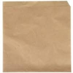 Koperty szare powlekane PE 16 x 15 cm bez nadruku 200 szt./opak.