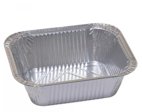 Foremka aluminiowa typ R30G 15 x 12,5 x 4,3 cm - 490 ml - 100 szt./opak.