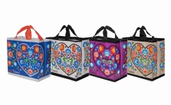 Torba PP wielokrotnego użytku - 24 l - Esy Floresy Folklor - rózne kolory - 1 sztuka