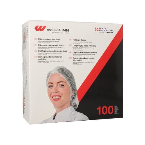 Czepek z włókniny typu clip średnica 30 cm - 100 szt./opak 2