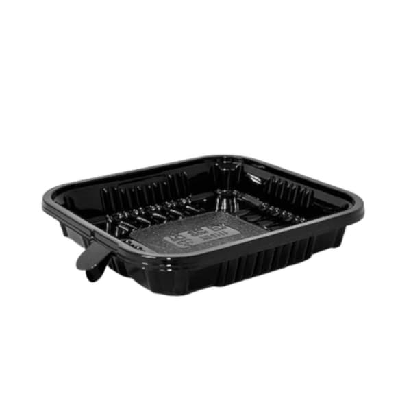 Pojemnik czarny 14,2 x 13,3 x 2 cm Actipack - 570 szt./karton