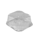 Pokrywki APET 15,2 x 14,2 x 6 cm Actipack - 570 szt./karton