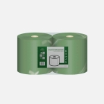 Czyściwo makulatura zielona Green 250 m/1w - 2 rol./opak.