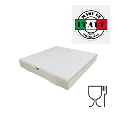 Karton na pizzę 32 x 32 cm, biały-biały - 100 szt./opak. 2