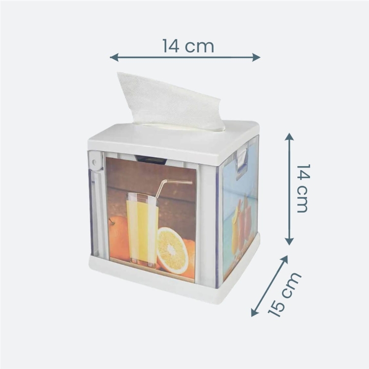 Podajnik do serwetek N-10 biały 2