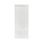Torebka papierowa fałdowa biała 10 x 5 x 25 cm - 1000 szt./opak.