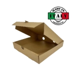 Karton na pizzę 32 x 32 cm, brąz-brąz - 100 szt./opak.