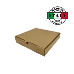 Karton na pizzę 22 x 22 cm, brąz-brąz - 100 szt./opak.
