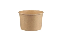 Okrągły pojemnik na zupę kraft 480 ml - 115 mm – 50 szt