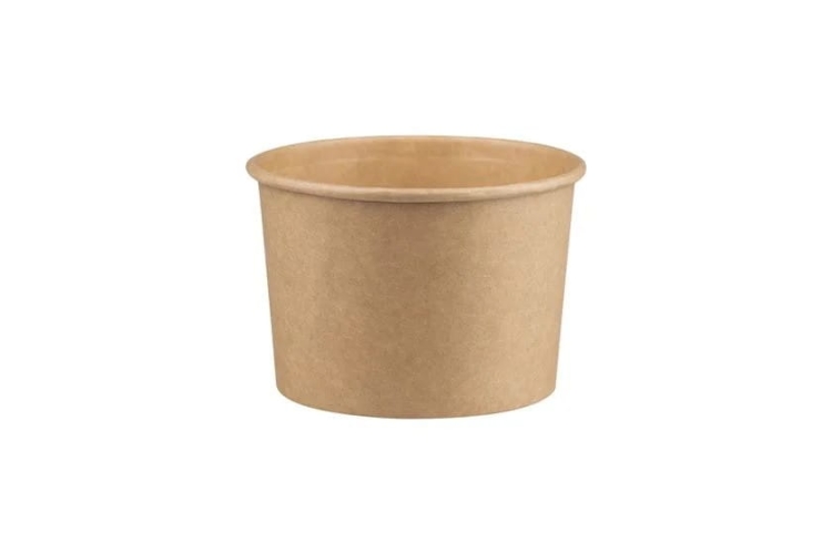 Okrągły pojemnik na zupę kraft 480 ml - 115 mm – 50 szt