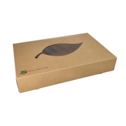Kartony cateringowe z papieru 46,4 x 30,7 x 8 cm - 10 szt./opak