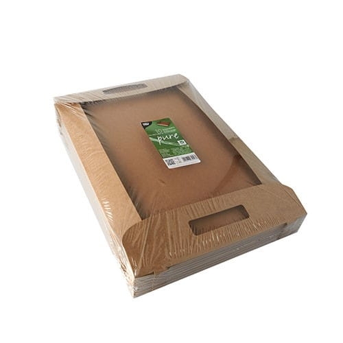 Tacka z papieru 45,7 x 30,7 x 4,5 cm brąz 100% fair - 10 szt./opak 2