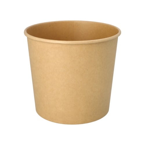 Kubełek papierowy brąz 2800 ml - 25 szt./opak