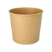 Kubełek papierowy brąz 2800 ml - 25 szt./opak