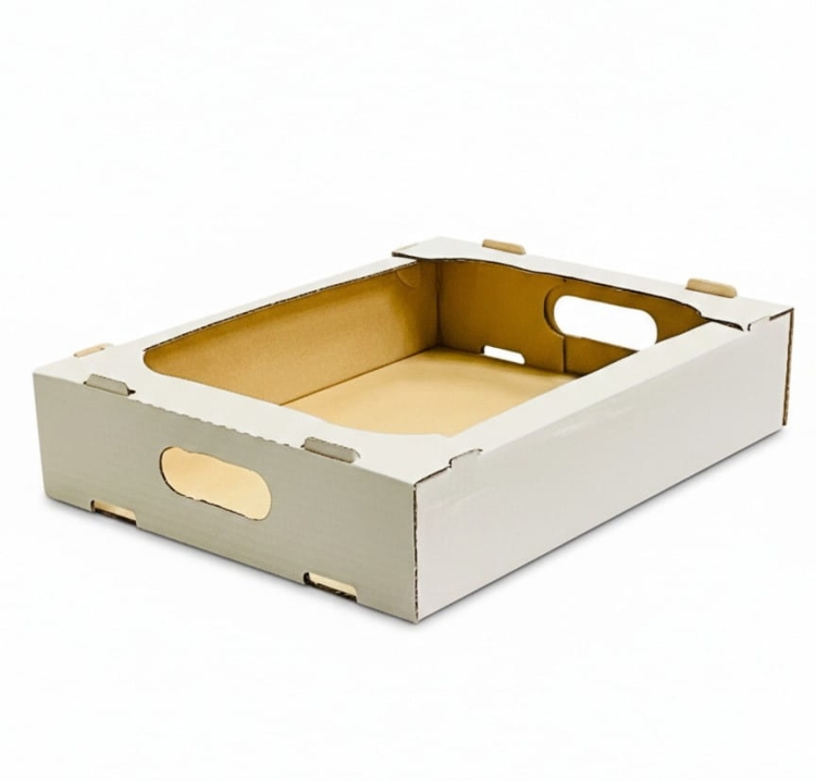Pudełko karton transportowy 40 x 30 x 8 cm na pączki - 50 szt./opak.