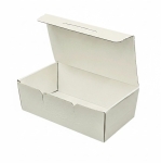 Pudełko kartonowe TEX MEX 22x12x7 cm biało-biały - 200 szt./opak.