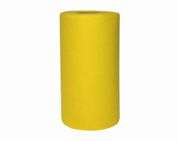 Czyściwo włókninowe cross-fiber ŻÓŁTE- 112  listków/rolka – 44 mb