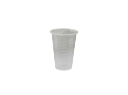Kubki plastikowe do napojów 200/220 ml, waga 2,3 g, transparent - 100 szt./opak.