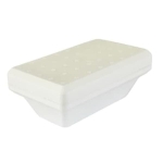 Pojemnik termoizolacyjny na lody Gel 750 ml z pokrywą biały – 60 szt./opak.