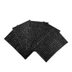 Podkłady absorpcyjne celulozowe  laminowane - czarne - wymiar: 80x120 mm - 2 500 sztuk/karton