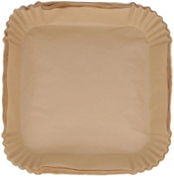 Foremka z papieru do pieczenia do frytkownic na gorące powietrze 20 x 20 cm - 50 szt./opak