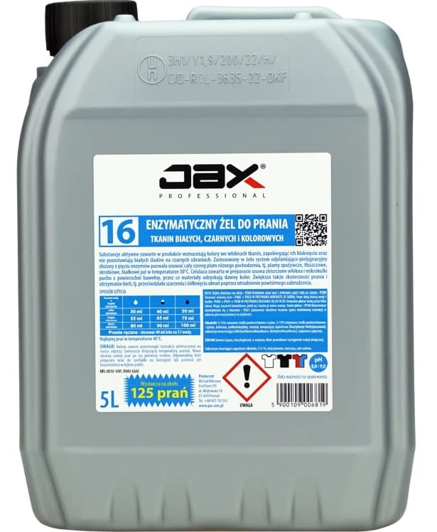 enzymatyczny żel do prania