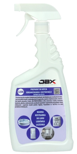 jax professional preparat do mycia odkamieniania i dezynfekcji