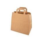 Torba papierowa brązowa 26 x 16 x 26 cm