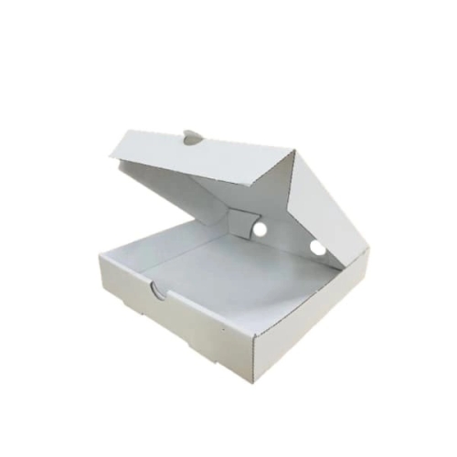 Karton na pizzę 22x22 cm biały-biały – opakowanie 100 szt